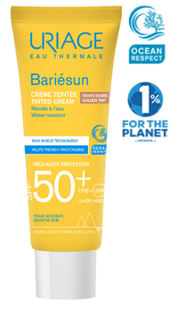 BARIÉSUN Golden Getönte Creme SPF50+