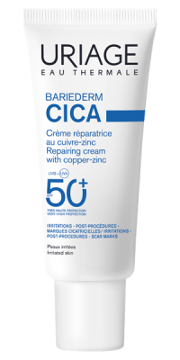BARIEDERM-CICA - CRÈME RÉPARATRICE AU CUIVRE-ZINC SPF50+