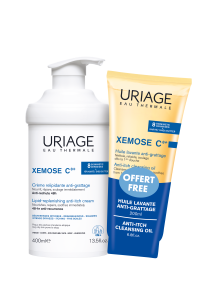 XEMOSE C8+ - Crème Relipidante 400ml + Huile Lavante 200ml OFFERTE