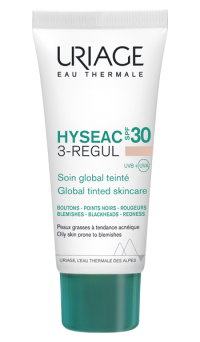 HYSÉAC - 3-REGUL CUIDADO GLOBAL COM COR SPF30