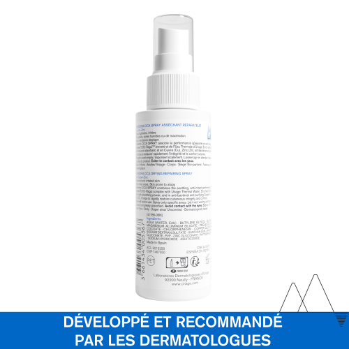 BARIÉDERM-CICA Spray Asséchant Réparateur au Cuivre-Zinc