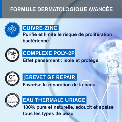 BARIÉDERM-CICA Crème SPF50+ au Cuivre-Zinc