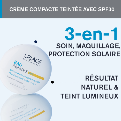 EAU THERMALE - Crème d'Eau Compacte Teintée SPF30