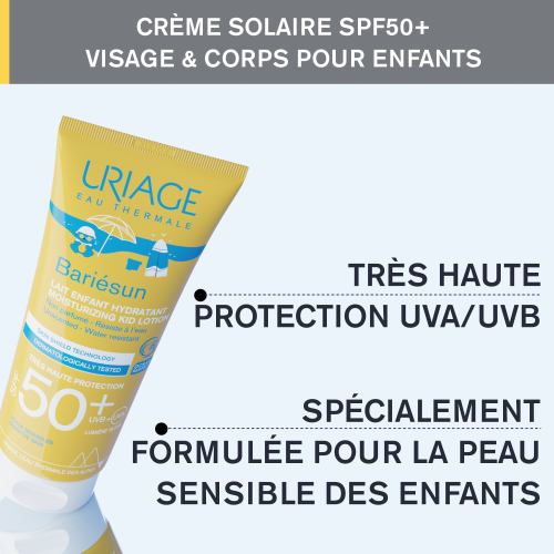 BARIÉSUN - LAIT ENFANT HYDRATANT SPF50+