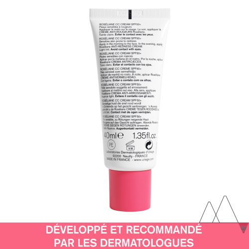 ROSÉLIANE - SOIN TEINTÉ ANTI-ROUGEURS SPF50+
