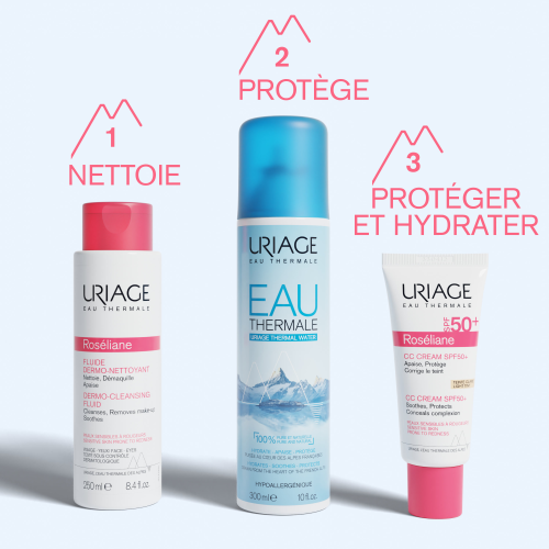 ROSÉLIANE - SOIN TEINTÉ ANTI-ROUGEURS SPF50+