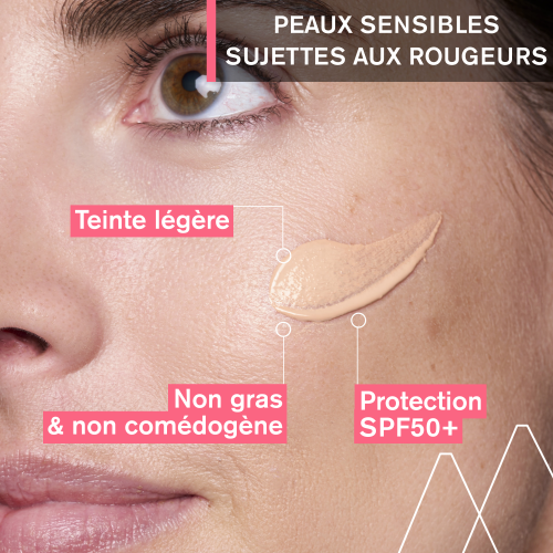 ROSÉLIANE - SOIN TEINTÉ ANTI-ROUGEURS SPF50+