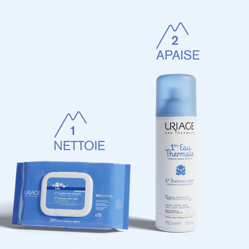 BÉBÉ - 1ÈRES LINGETTES NETTOYANTES