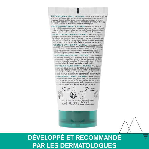 HYSÉAC - FLUIDE MATIFIANT SPF50+