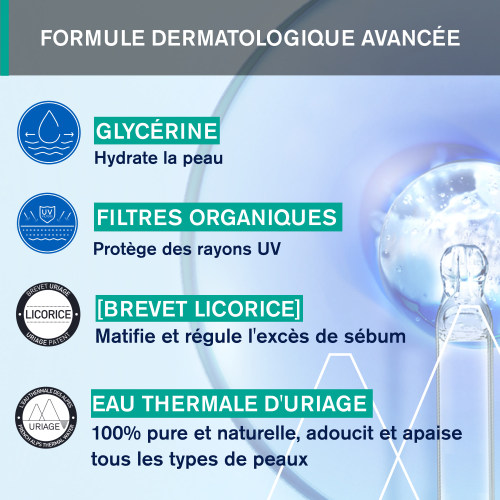 HYSÉAC - FLUIDE MATIFIANT SPF50+
