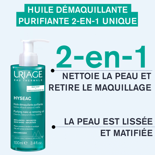 HYSÉAC - HUILE DÉMAQUILLANTE PURIFIANTE