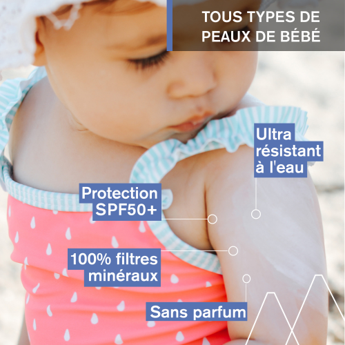 BÉBÉ - 1ÈRE CRÈME MINÉRALE SPF50+