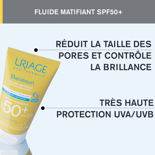 BARIÉSUN - FLUIDE MATIFIANT SPF50+
