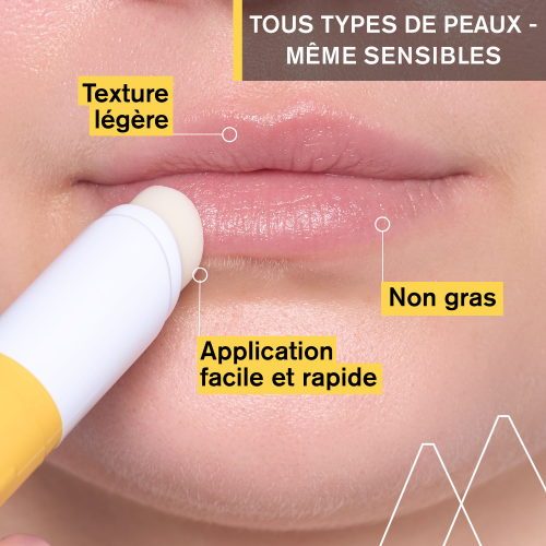 BARIÉSUN - STICK LÈVRE SPF30 À LA POUDRE D'EAU THERMALE