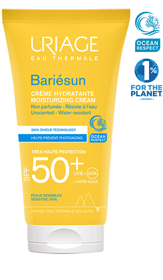 Barésium - Crème hydratante non parfumée SPF50+ 