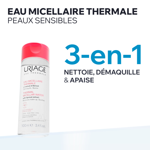 EAU MICELLAIRE THERMALE – PEAUX SENSIBLES