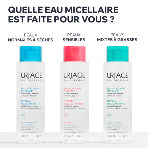 EAU MICELLAIRE THERMALE – PEAUX SENSIBLES