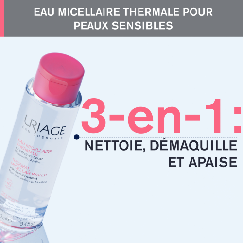 EAU MICELLAIRE THERMALE – PEAUX SENSIBLES
