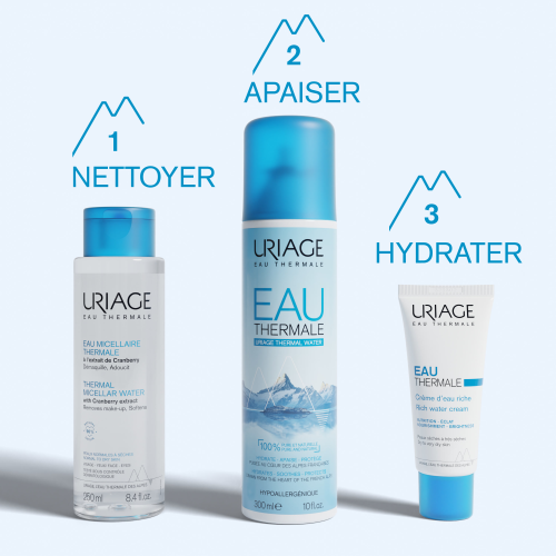 EAU MICELLAIRE THERMALE – PEAUX NORMALES À SÈCHES