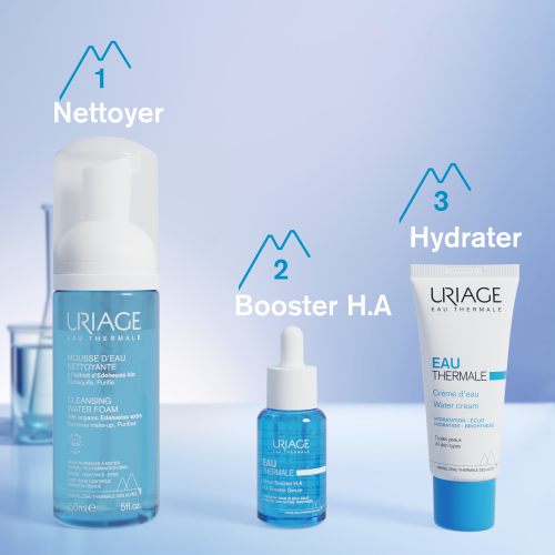 MOUSSE D'EAU NETTOYANTE