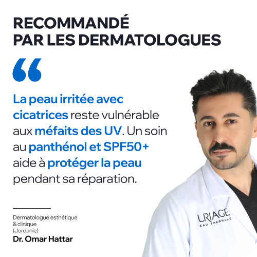 BARIEDERM-CICA - CRÈME RÉPARATRICE AU CUIVRE-ZINC SPF50+