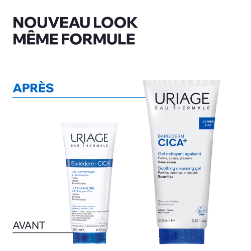 BARIEDERM CICA+ - GEL NETTOYANT APAISANT