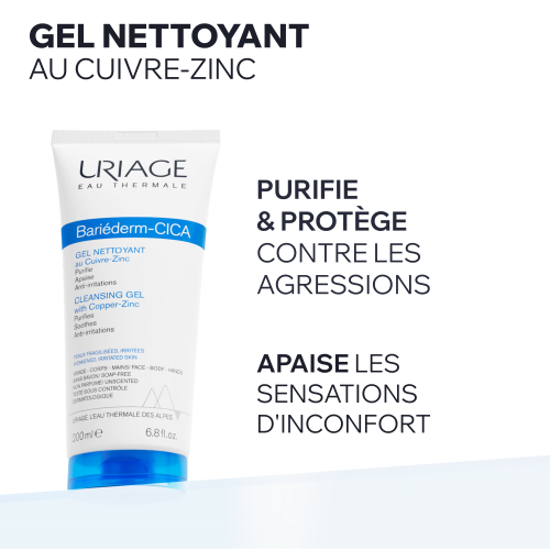 BARIÉDERM-CICA   Gel Nettoyant