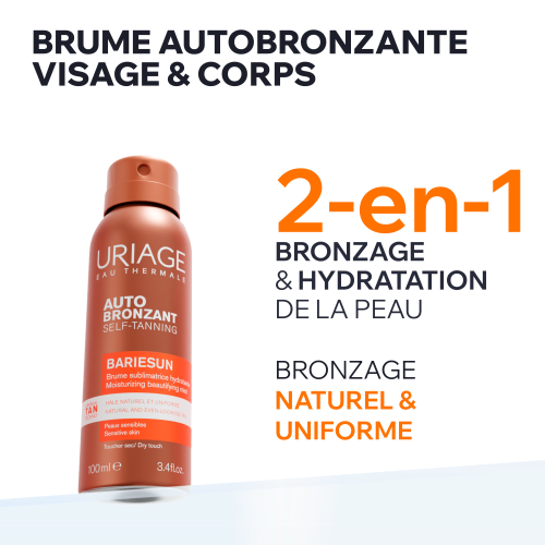 BARIESUN - BRUME SUBLIMATRICE HYDRATANTE AUTOBRONZANT