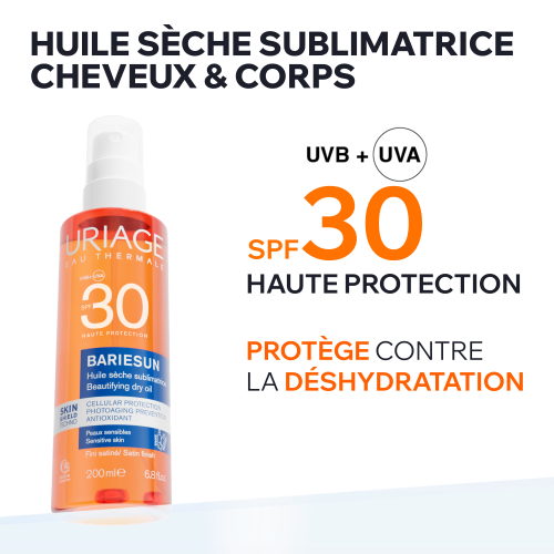 BARIESUN - HUILE SÈCHE SUBLIMATRICE SPF30