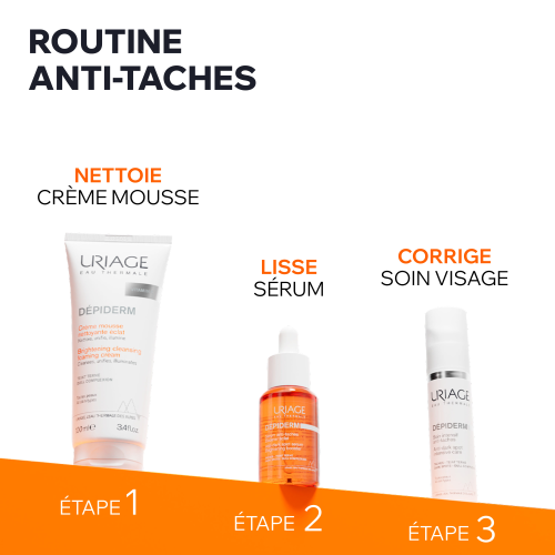 DÉPIDERM - CRÈME MOUSSE NETTOYANTE ÉCLAT