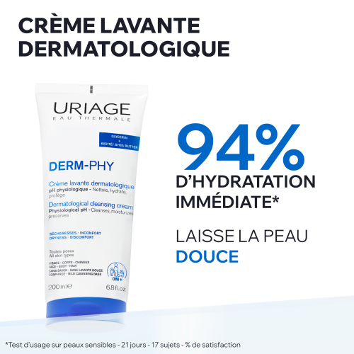 DERM-PHY - CRÈME LAVANTE DERMATOLOGIQUE