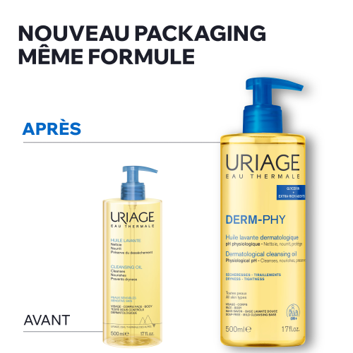 DERM-PHY - HUILE LAVANTE DERMATOLOGIQUE