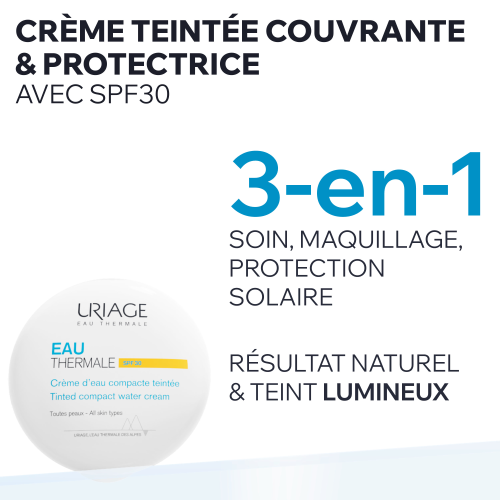 EAU THERMALE - Crème d'Eau Compacte Teintée SPF30