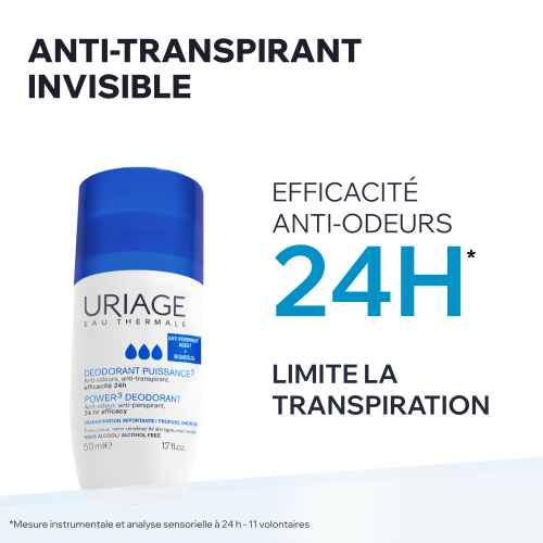 DÉODORANT PUISSANCE 3