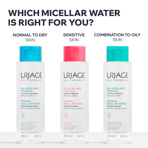 EAU MICELLAIRE THERMALE – PEAUX NORMALES À SÈCHES