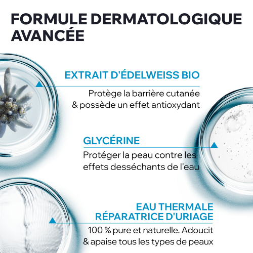 MOUSSE D'EAU NETTOYANTE