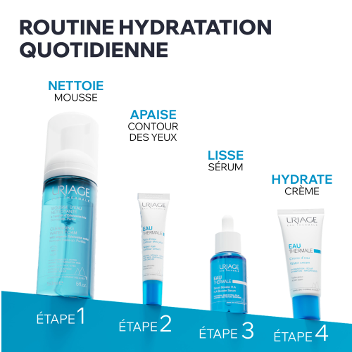 MOUSSE D'EAU NETTOYANTE