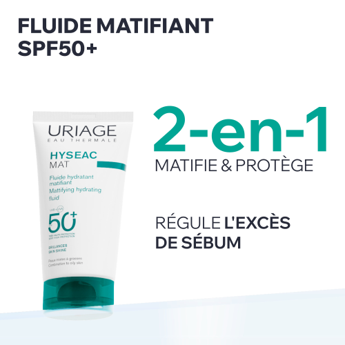 HYSEAC - FLUIDE MATIFIANT SPF50+