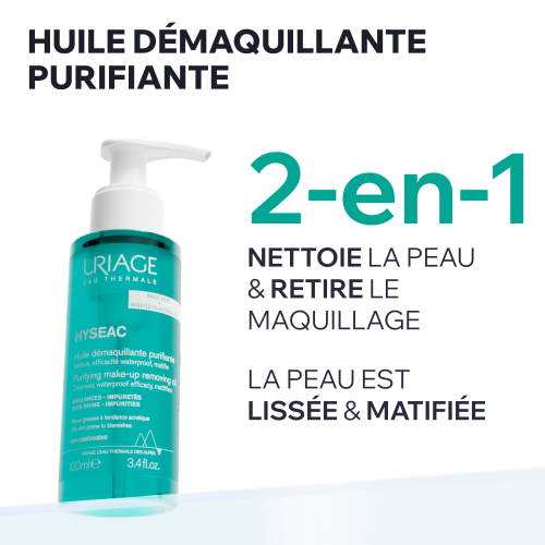 HYSEAC - HUILE DÉMAQUILLANTE PURIFIANTE