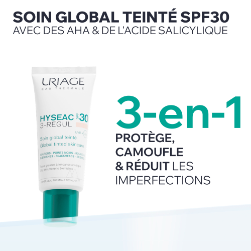 HYSEAC 3-RÉGUL - SOIN GLOBAL TEINTÉ SPF30