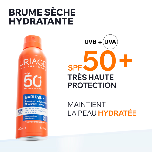BARIESUN - BRUME SÈCHE HYDRATANTE SPF50+