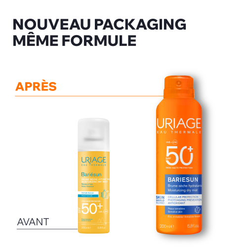 BARIESUN - BRUME SÈCHE HYDRATANTE SPF50+