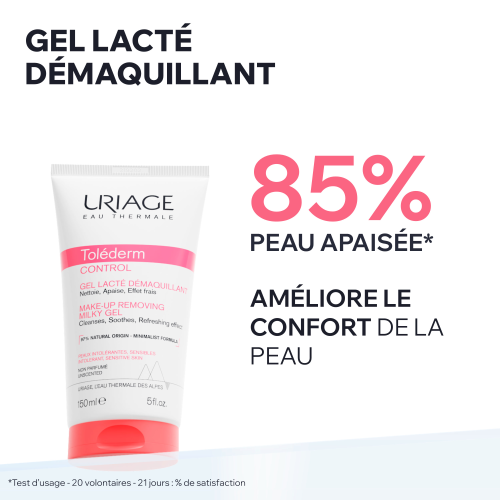 TOLEDERM CONTROL - GEL LACTÉ DÉMAQUILLANT