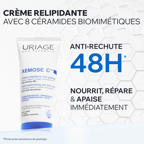XEMOSE C8+ - CRÈME RELIPIDANTE ANTI-GRATTAGE
