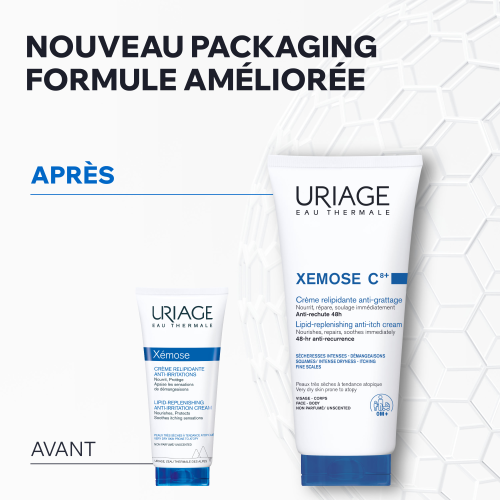 XEMOSE C8+ - CRÈME RELIPIDANTE ANTI-GRATTAGE