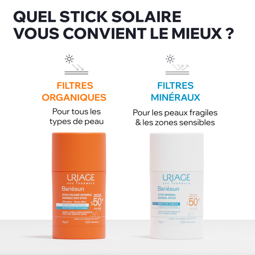 BARIÉSUN - STICK SOLAIRE INVISIBLE SPF50+